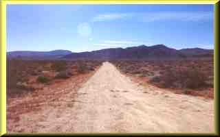 Shenk Ranch Road looking West